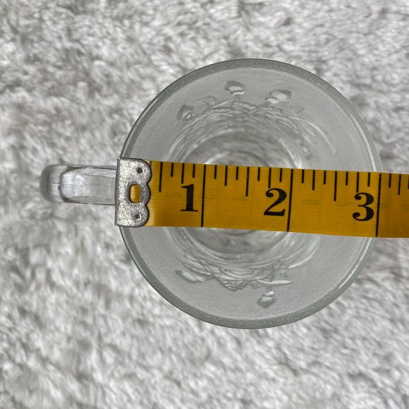 2 Livia Pasari Crystal Clear Mugs Embossed Roses - Picture 10 of 11